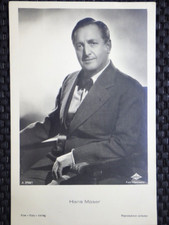 Autogrammkarte vor 1945 - Schauspieler - Hans Moser (Österreich) Wien-Film