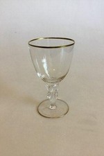 Lyngby Glashütte Möwe Red