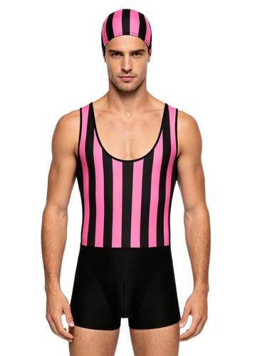 Herren einteiler gestreifter - herren,
