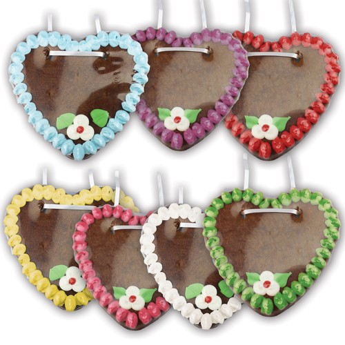 Lebkuchenherz rohling 15cm - lebkuchenherz,