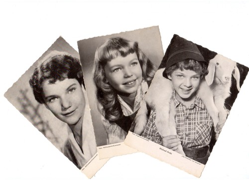 Autogrammkarten 50er jahre - ,