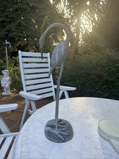 Bronzeskulptur Kranich aus Bronze Gartendekoration