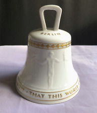Vintage KPM Berlin Porzellan Freiheitsglocke Freiheitsglocke Deutsch