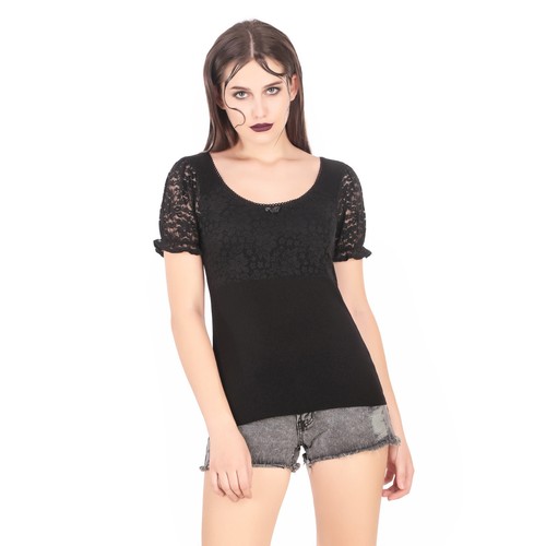 Top shirt lace - top,, lace,
