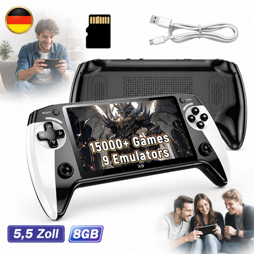 Handheld spielekonsole 8gb - spielekonsole,