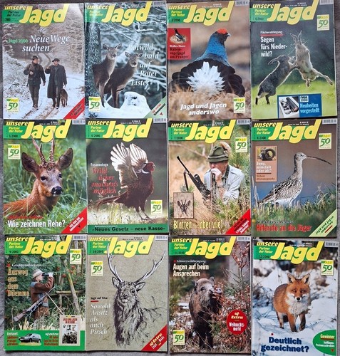Unsere jagd heft 2000 - jagd, mit
