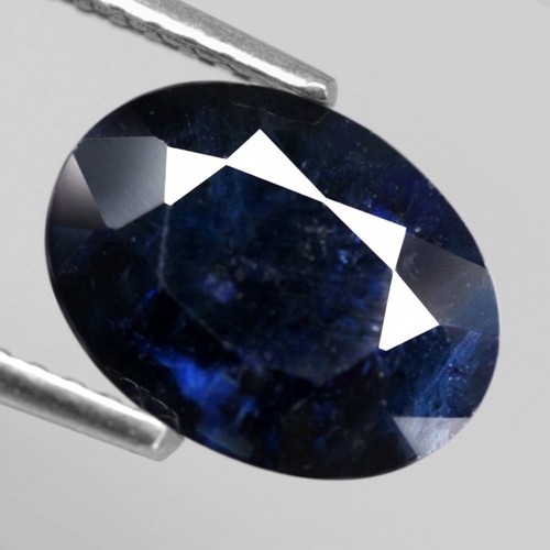 Natürlicher blauer ovaler