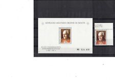 Malteser Orden;  1987;  Block und Marke;  postfrisch