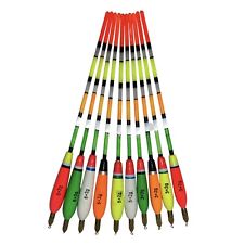 10 WAGGLER Vorgebleite Posen MIX Set Schwimmer 3g-6g+2g NEU Neon Farben