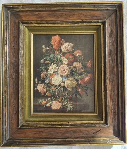 Altes blumengemälde signiert - altes,