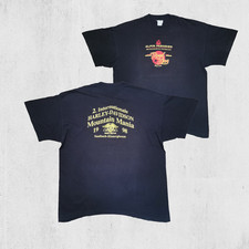 Vintage 90s Harley-Davidson T-Shirt 1998 XL | Single Stitch | Vienna Chapter