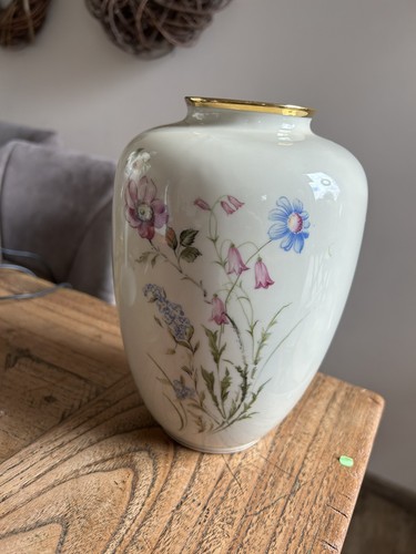 Vintage porzellan vase hertel - vase,