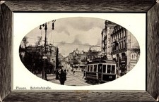 Passepartout Ak Plauen im