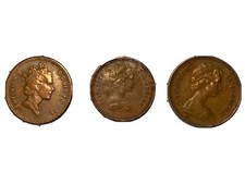 3 x 1 Cent Pence Canada 1988