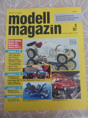 Modell magazin 1997 - modell,