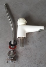 Waschtisch Kaltwasser Standhahn Standventil weiß