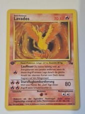 2000 Pokemon Fossil Deutsch Lavados Holo 1st Edition #12 NM - MT