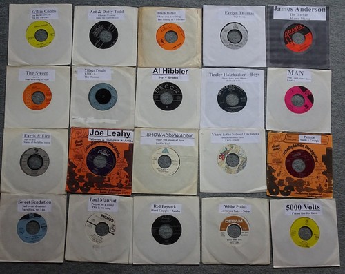 Englische vinyl single - englische,
