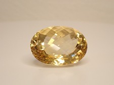 Citrin 18.74ct VS Ovalschliff Edelstein – Natur & unbehandelt aus Brasilien