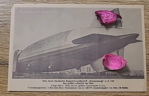 Karte zeppelin luftschiff - karte,
