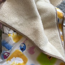 Kinder Baby Wolldecke 100% Schurwolle Maße ca.140*100 Cm NEU 