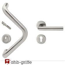 Haustürgriff-Stoßgriff-Set