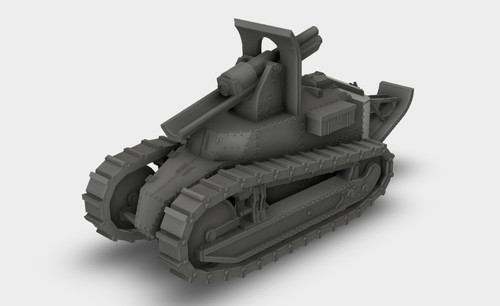 Semovente 105 scafo renault - semovente, 105/14