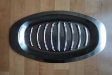 WMF Spargelplatte, Cromargan Edelstahl, oval Abmessungen LxB = ca 37cm x 20cm