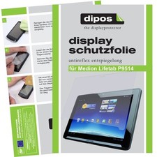 Dipos Antireflex Displayschutzfolie für Medion Lifetab P9514 Displayfolie