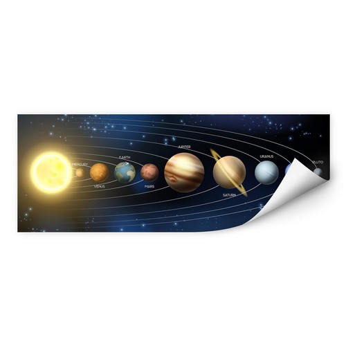 Wallprint unser sonnensystem - wallprint,
