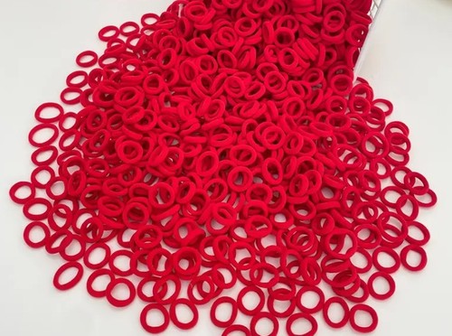 Haargummi rot haarband - rot,