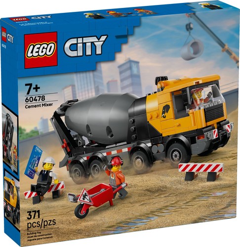 Lego city 60478 - 60478, betonmischer