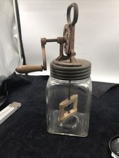Alte buttermaschine butterglas - alte,