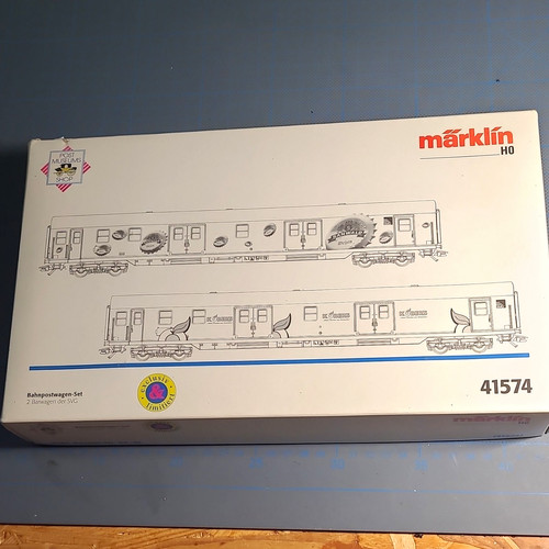 Märklin bahnpostwagen set - märklin, bahnpostwagen-set
