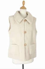 Weiße Kurze Weste aus Toscana