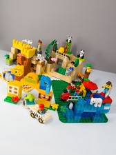 LEGO® DUPLO® XXL Zoo Tiere Figuren 3D Felsen Grundplatten Wasser Eis nerdycustom