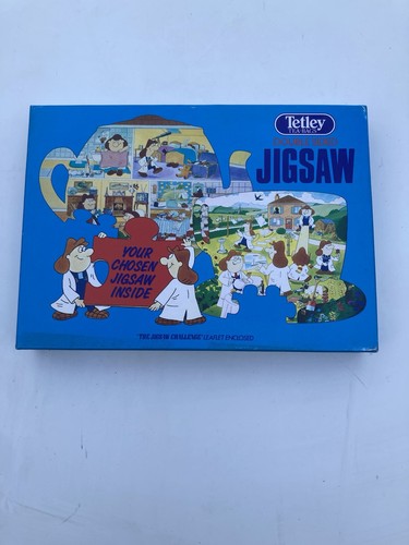Tetley teebeutel werbepuzzle - teebeutel,