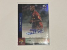 Topps Eric Abidal /99 Auto Autogramm Autograph Fc Barcelona Team Set 2025/26