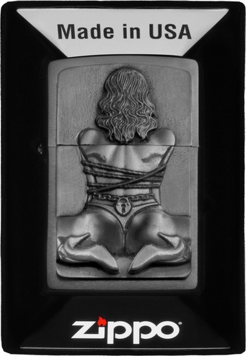 Zippo benzinfeuerzeug girl - benzinfeuerzeug,