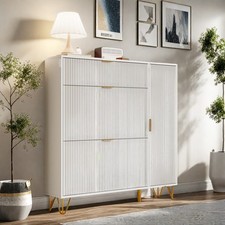 Schuhschrank mit 3 Klappen und