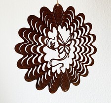 Edelrost Windspiel Spirale