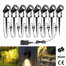 8er LED Gartenstrahler mit
