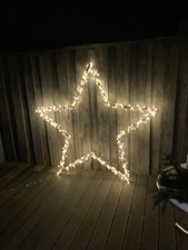 XXL Weihnachtsstern Holz mit