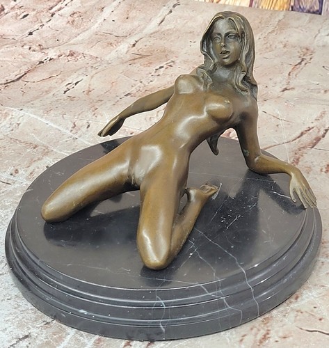 Bronze nackte frau mädchen - frau,