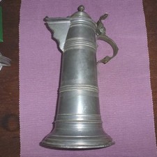 Zinn Kanne - Krug - Deckel ca. 37cm hoch ALT aus Sammlung