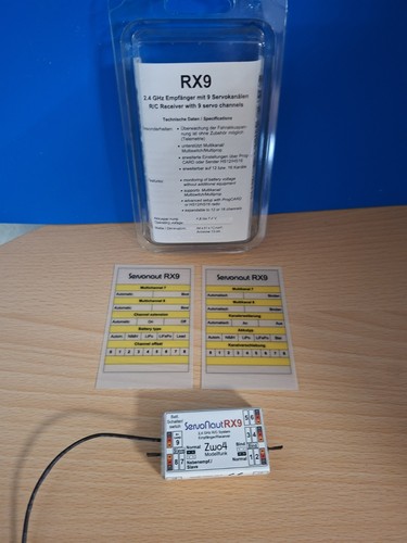 Servonaut rx9 empfänger mit - servonaut, 9