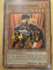 Yugioh Command Knight DB2-EN114 / Super Rare / Light Played 