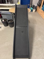 Klappbare Auto Hunderampe Hundetreppe Einstiegshilfe Hunde Rampe Autorampe 90KG