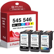Druckerpatronen PG-545 CL546 XL für Canon Pixma MG2550 TS 3150 3450 3350 TR4550