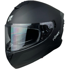 Römer RR20170 Integralhelm Schwarz Matt mit Sonnenvisier - Motorradhelm Gr. S-XL